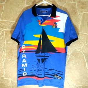 Black Pyramid Polo Men's XL